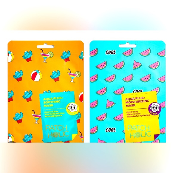 PATCH HOLIC Aqua Plus+ Masks Lot of 2 - Picture 1 of 4